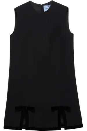 Prada Bow-detail mini dress