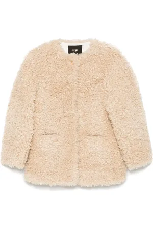 Maje Faux-shearling jacket