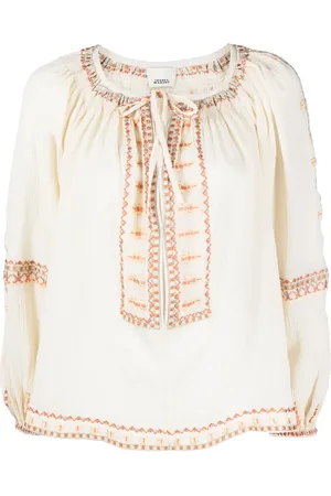 Isabel Marant Clive sequin-embellished blouse