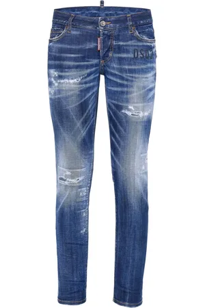 Dsquared2 Bleached-effect skinny jeans