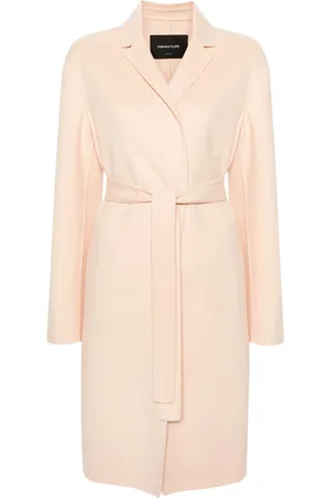 Fabiana Filippi Belted virgin wool peacoat