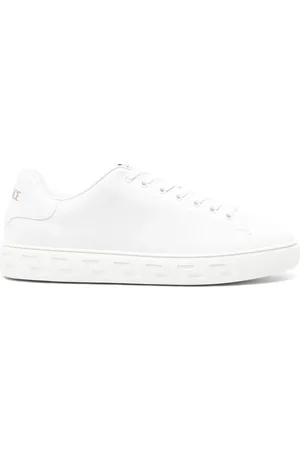 VERSACE Greca faux-leather sneakers