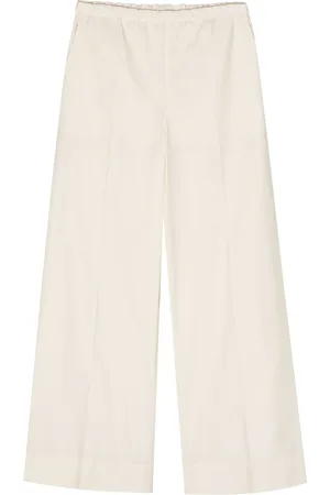 Moncler Elasticated-waist wide-leg trousers