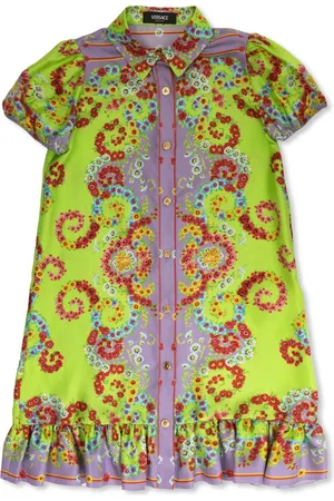 VERSACE Floral-print dress