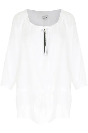 AMIR SLAMA Tie-fastening blouse