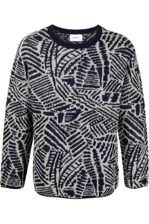 Ports V Abstract-pattern sweater