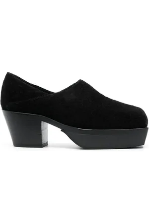 ECKHAUS LATTA 65mm Cowboy leather clogs
