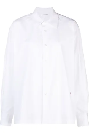 Alexander Wang Logo-appliqu?? cotton shirt