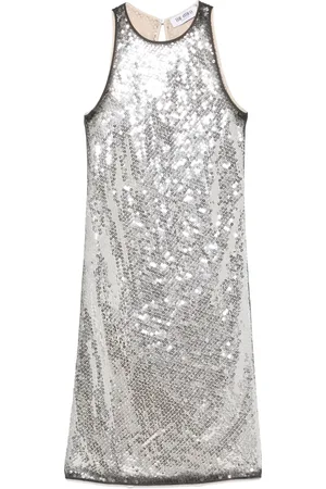 The Attico Sequin-embellished mini dress