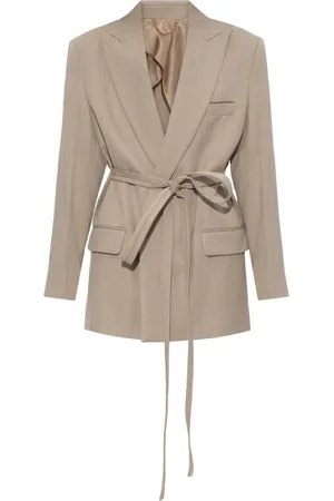 Victoria Beckham Tied waist blazer