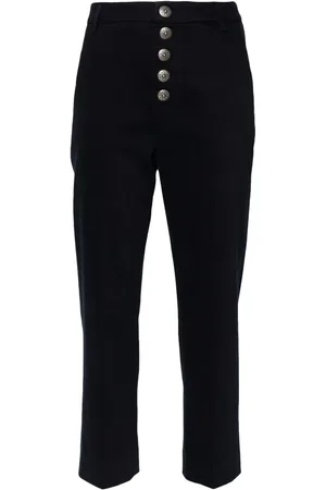 Dondup Nima logo-plaque trousers