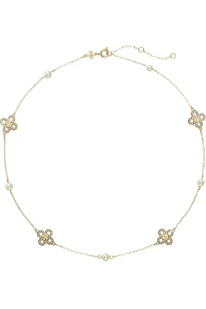 Tory Burch Kira Clover Pearl necklace