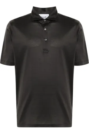 D4.0 Cotton jersey polo shirt