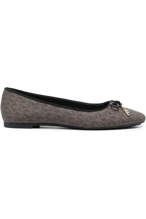 Michael Kors Nori leather ballerina shoes