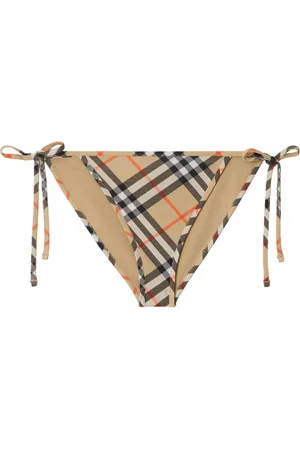 Burberry Check-pattern bikini briefs