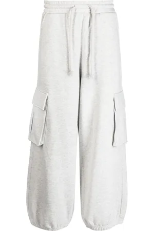 FIVE CM Logo-patch cotton-blend track pants