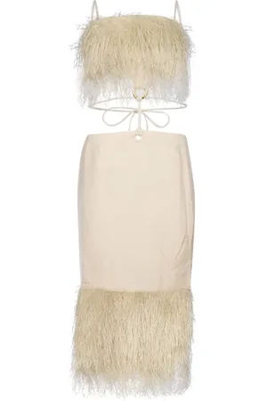Jacquemus La robe Raphia fringed dress