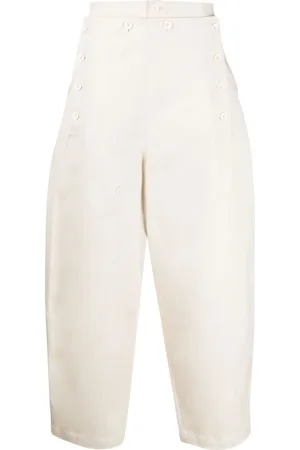 SONGZIO Cropped wide-leg trousers
