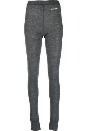 Jil Sander Melange effect leggings