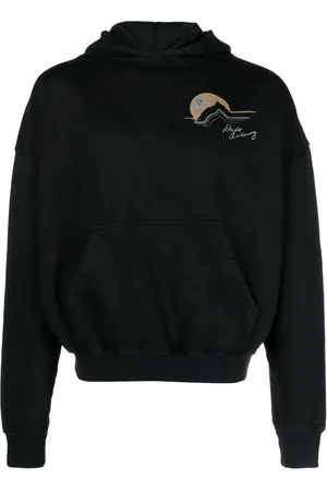 Rhude Awakening graphic-print cotton hoodie