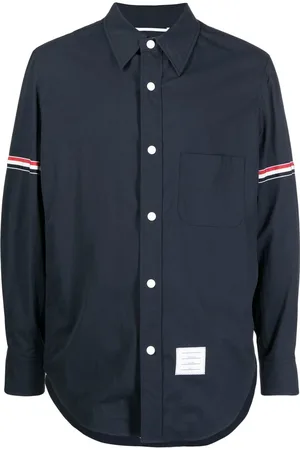 Thom Browne RWB armband piqu?? shirt jacket