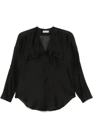 BLANCA V-neck blouse
