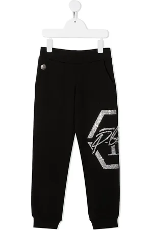 Philipp Plein Hexagon embellished track pants