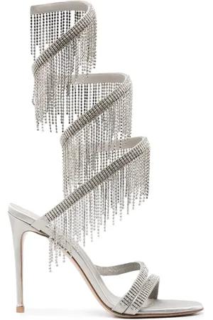 LE SILLA Jewels 105mm crystal-embellished sandals