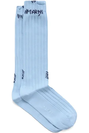 Marni Logo-jacquard ribbed socks