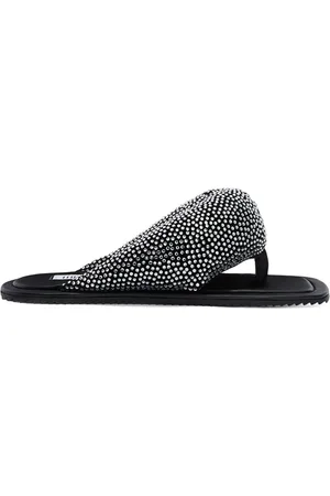 The Attico Indie Max flip flops
