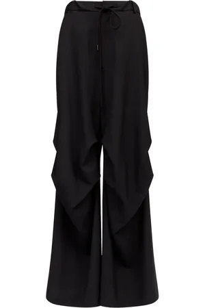 Maison Margiela Single-stitch logo flared trousers