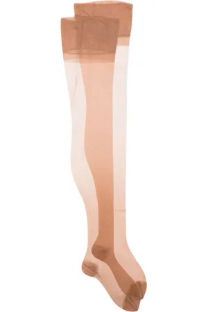 MAISON CLOSE Seamless sheer stockings