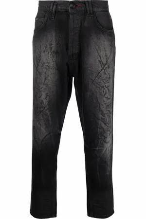Philipp Plein Carrot-fit denim jeans