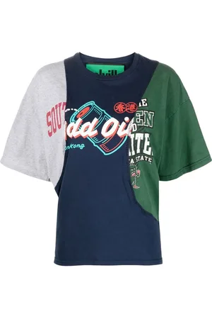Colville Upcycled patchwork T-shirt