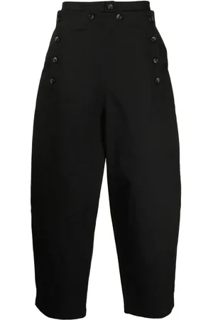 SONGZIO Cropped wide-leg trousers