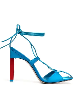 The Attico Adele 105mm lace-up sandals