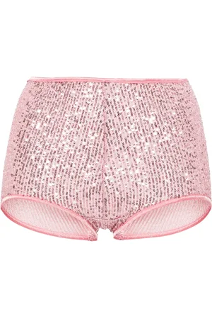 Alchemy X Lia Aram sequin-embellished shorts