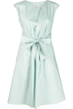 Woolrich Tie-waist midi dress
