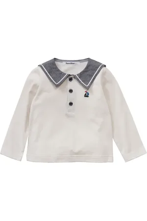Familiar Boat-embroidered polo shirt