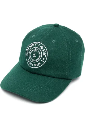 Sporty & Rich Embroidered-logo baseball cap