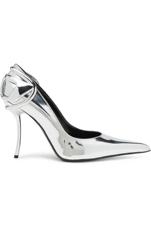 Diesel 90mm pointed slingback pumps