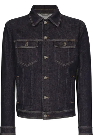 Dolce & Gabbana Contrast-stitching denim jacket