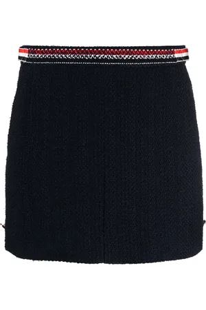 Thom Browne 4 Bar-tab tweed miniskirt