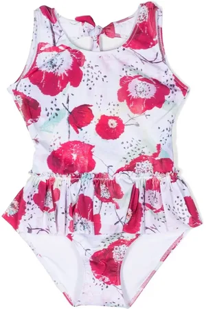 Le pandorine Floral-print swimsuit