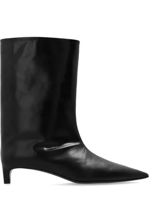 Jil Sander Pointed-toe leather boots