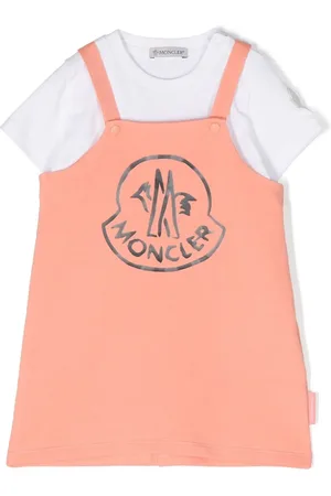 Moncler Logo-print press-stud dress
