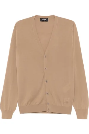 Fendi FF-embossed cardigan