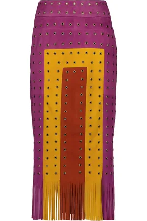 Paula Campfire midi skirt