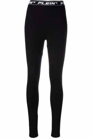 Philipp Plein Logo-waistband leggings