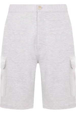 Brunello Cucinelli M??lange-effect cargo shorts